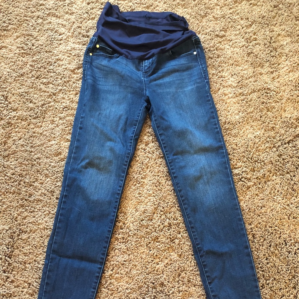 Pink Blush Maternity Jegging